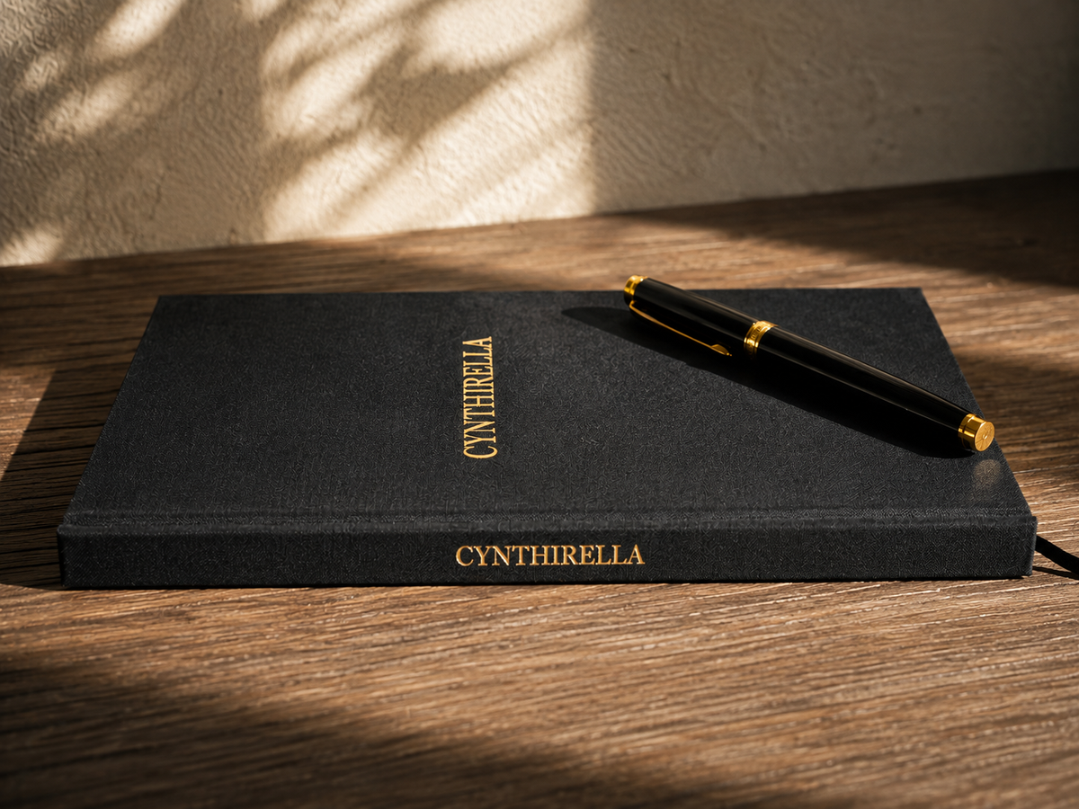 The Cynthirella System Reset Edition hardcover journal